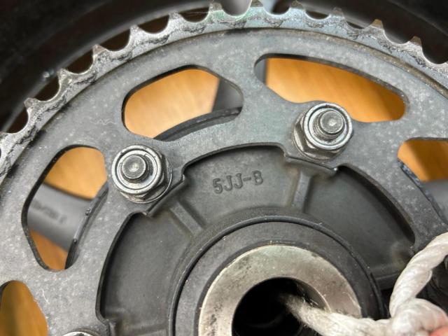 YAMAHA YZF-R6 13S 純正 リアホイール