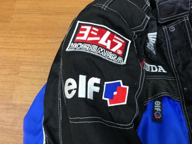elf COMPETITION ナイロンジャケット/elfxHONDAxヨシムラ