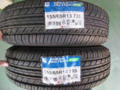 出光興産 DURAN MU:TECH 155/65R13 26年製 未使用 2本セット