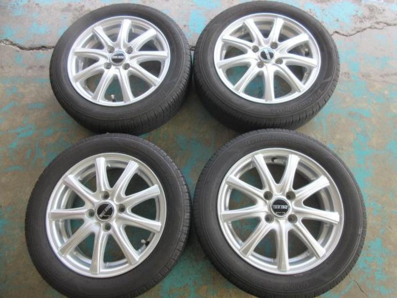 Yellow Hat SPORT RUOTA + GOODYEAR E-GRIP EG01 155/65R14 | 傷や汚れ 