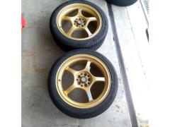 RX2607-0199 RAYS GRAM LIGHTS 57C 2本ホイールのみの商品です。