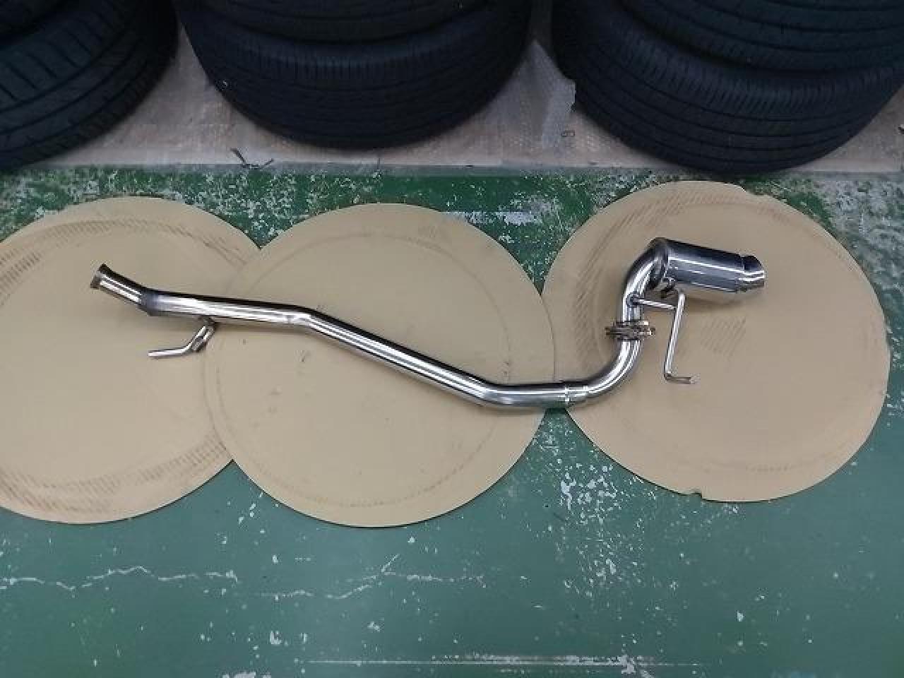 WirusWin コンパクトマフラー (スポーツタイプ)  【ワゴンRスティングレー MH23S ターボ 2WD/4WD】