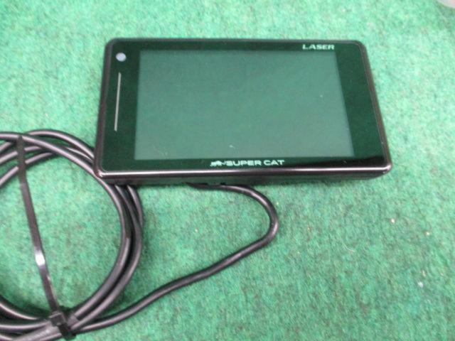 【YUPITERU】SUPER CAT LS700 3.6インチタッチパネルディスプレイ2ピースセパレートタイプ レーザー&レーダー探知機