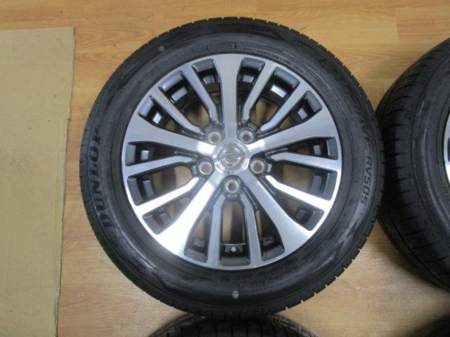 【日産純正】C27/セレナ後期純正ホイール+【DUNLOP】ENASAVE RV505 