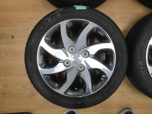 【スズキ純正】MK21S/パレット純正ホイール+ZEETEX ZT6000 eco