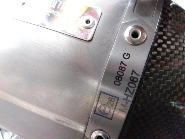 7AKRAPOVIC
Slip-on silencer