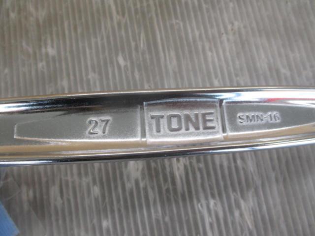 TONE シノ付きメガネレンチ 27mm SMN-16