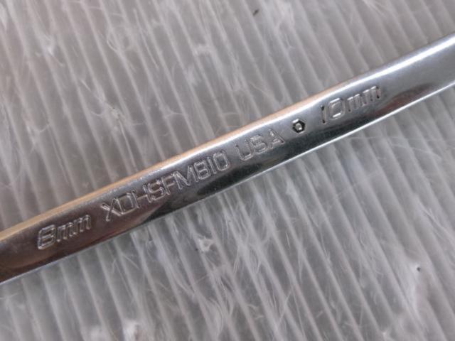 Snap-on XDHSFM810 ストレートメガネレンチ 8×10mm