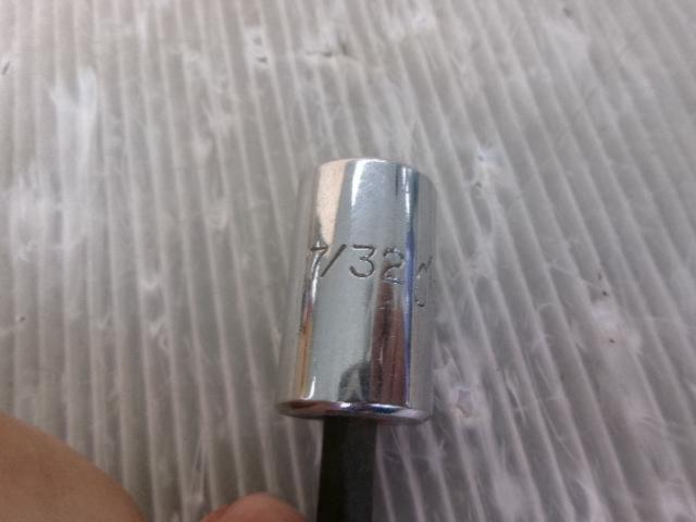 MAC TOOLS X46DS 3/8DR 7/32ヘックスソケット