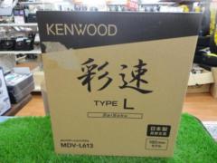 KENWOOD MDV-L613 4×4フルセグ/CD/DVD/SD/SD録音/Bluetooth/MP3/WMA 2026年製