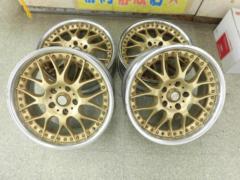 Gewall メッシュ(ゴールド)17インチアルミホイール