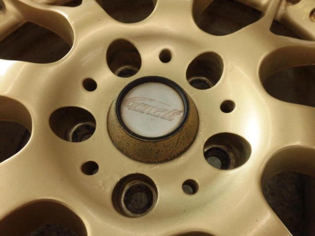 Gewall メッシュ(ゴールド)17インチアルミホイール