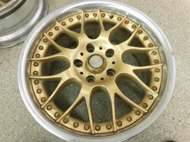 Gewall メッシュ(ゴールド)17インチアルミホイール