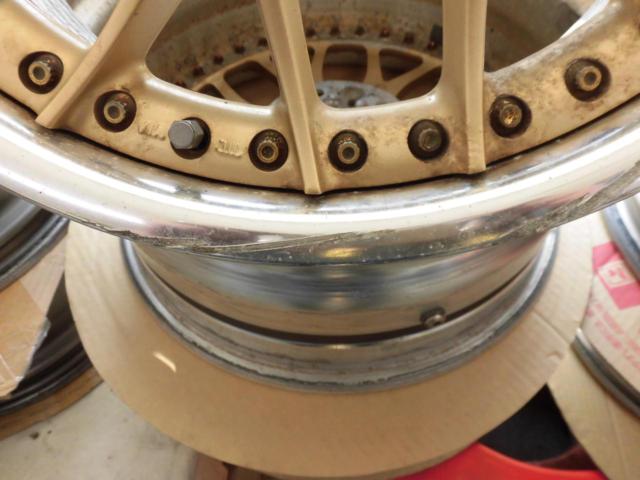Gewall メッシュ(ゴールド)17インチアルミホイール