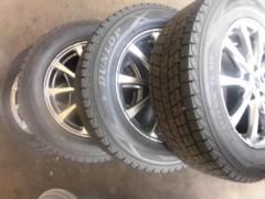 【HOT STUFF】Exceeder EX10 【DUNLOP】WINTER MAXX SJ8 225/65R17 ※4本セット