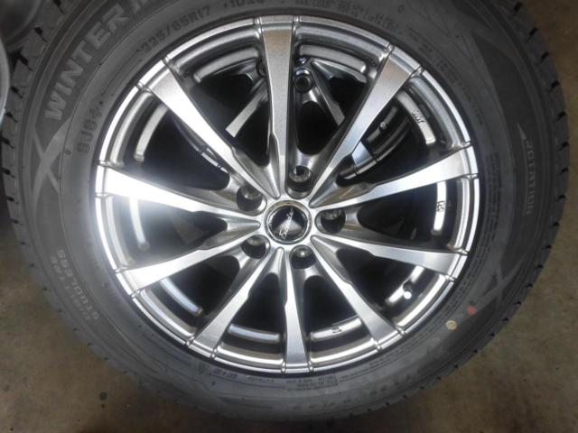 【HOT STUFF】Exceeder EX10 【DUNLOP】WINTER MAXX SJ8 225/65R17 ※4本セット