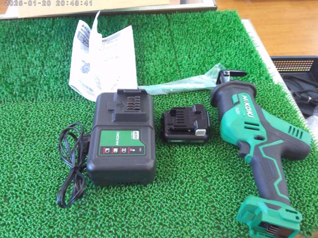 【日立】HiKOKI(ハイコーキ) 10.8V 充電式 セーバソー レシプロソー CR12DA 2.0Ah蓄電池・充電器付