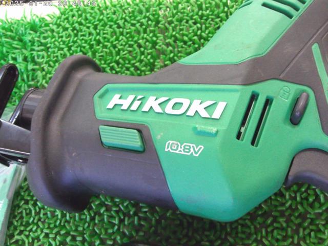 【日立】HiKOKI(ハイコーキ) 10.8V 充電式 セーバソー レシプロソー CR12DA 2.0Ah蓄電池・充電器付