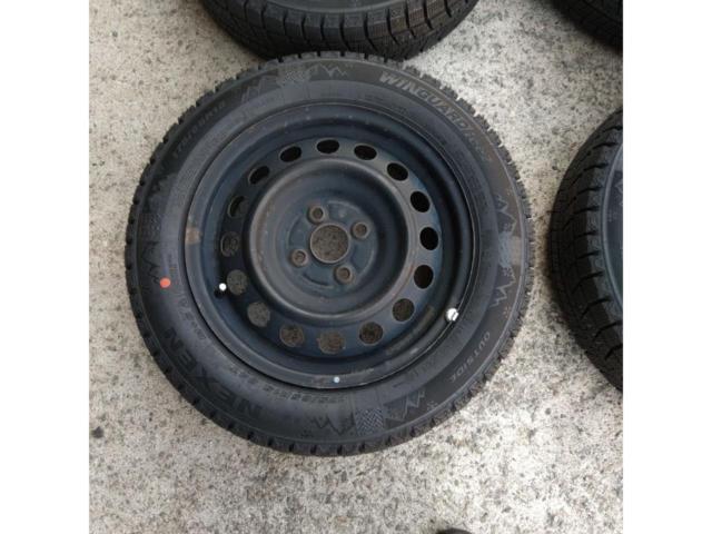 【トヨタ純正】 15インチスチールホイール+【NEXEN/ROADSTONE】 WINGUARD ice2