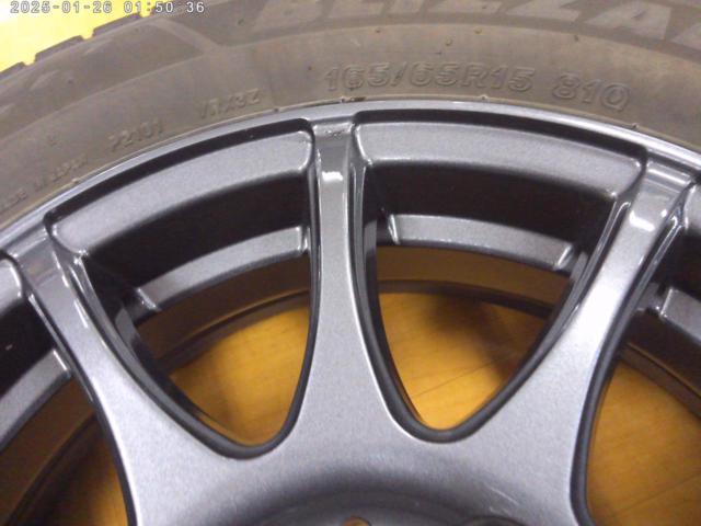 【weds(ウェッズ)】VELVA(ヴェルヴァ) SPORT+BRIDGESTONE BLIZZAK VRX3