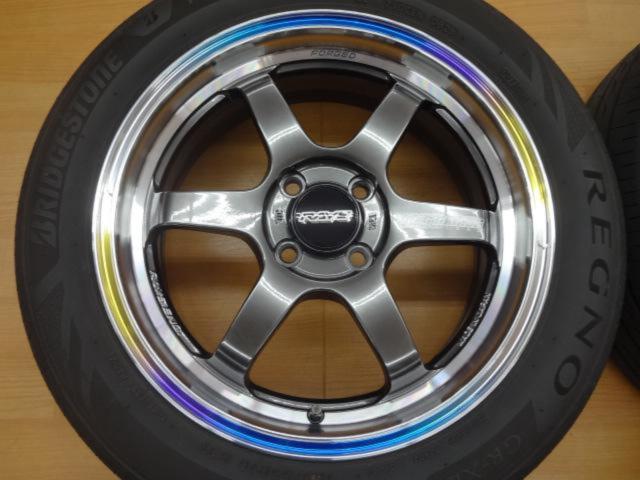 RAYS(レイズ) VOLK RACING(ボルク レーシング) TE37 KCR  + BRIDGESTONE(ブリヂストン) BRIDGESTONE REGNO GR-XⅢ