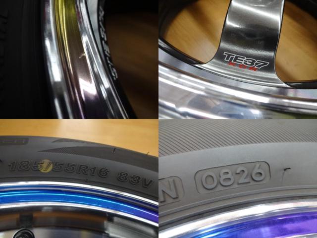RAYS(レイズ) VOLK RACING(ボルク レーシング) TE37 KCR  + BRIDGESTONE(ブリヂストン) BRIDGESTONE REGNO GR-XⅢ
