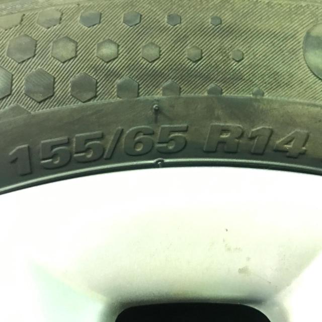 MAZDA(マツダ) フレア純正スチールホイール+KUMHO ECOWING ES31 155/65R14 2025年製 4本セット