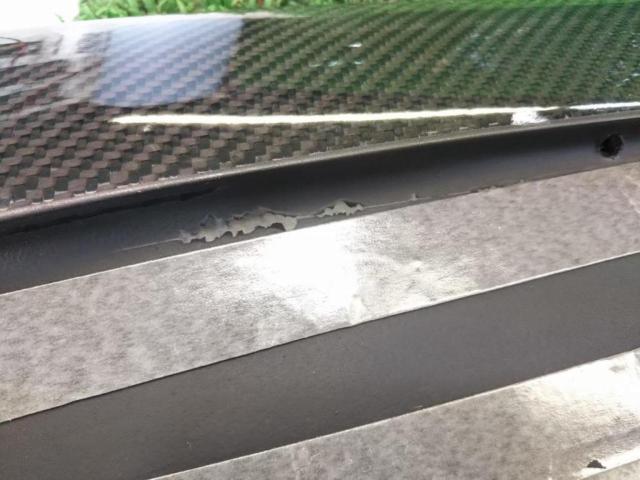 メーカー不明 F20系 BMW カーボンリアスポイラー