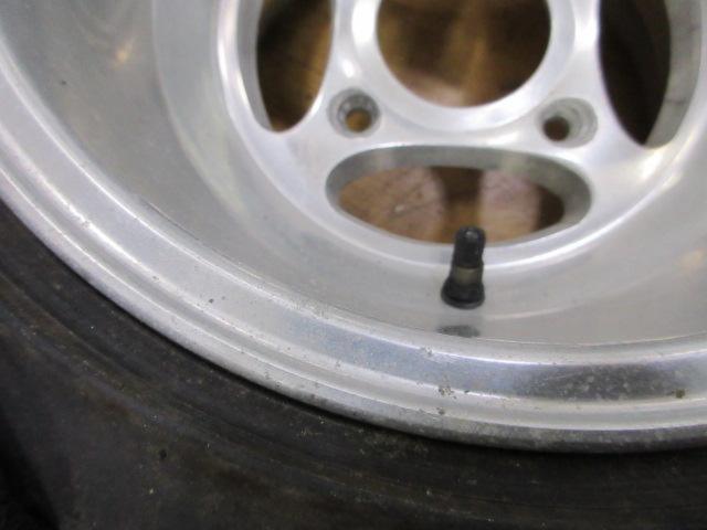 【メーカー不明】 4本スポーク ワイドホイール