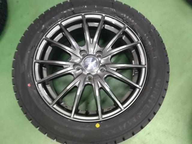 weds VELVA SPORT  + DUNLOP WINTERMAXX WM02