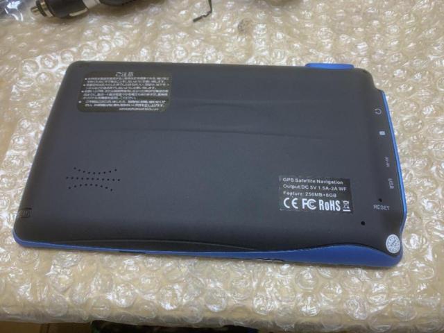 メーカー不明 7インチポータブルナビ