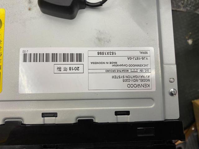 【KENWOOD】MDV-D205  Bluetooth無し TV無し