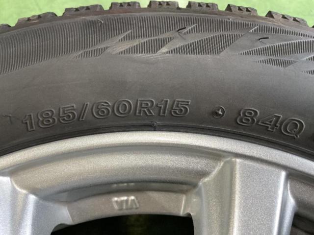【DUNLOP】DUFACT DS9+【BRIDGESTONE】BLIZZAK VRX2 185/60R15 オススメ車種☆フィット/シャトル☆
