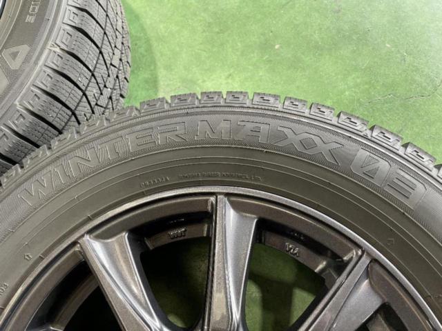 【DUNLOP】DUFACT アルミホイール+【DUNLOP】WINTERMAXX 03 175/70R14 オススメ車種☆アクア/ヴィッツ/ヤリス☆