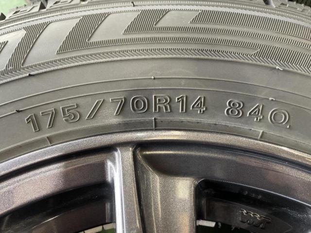 【DUNLOP】DUFACT アルミホイール+【DUNLOP】WINTERMAXX 03 175/70R14 オススメ車種☆アクア/ヴィッツ/ヤリス☆