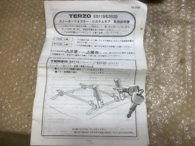 1【TERZO】デルタウィング スキーキャリア 2個セット
