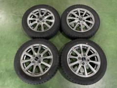 【HOT STUFF】Exceeder アルミホイール+【AUTOBACS】NorthTrek N5 155/65R14 オススメ車種☆N-BOX/タント/スペーシア☆
