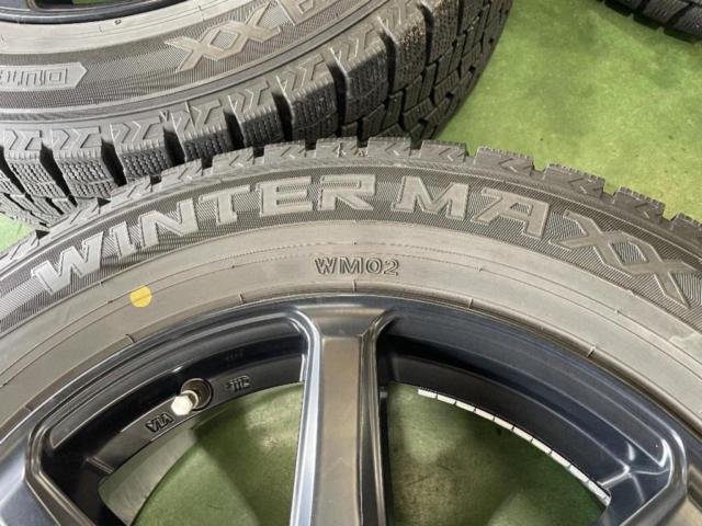 【DUNLOP】PRD アルミホイール+【DUNLOP】WINTERMAXX WM02 215/60R17 オススメ車種☆カローラクロス/C-HR/MX-30/CX-30☆