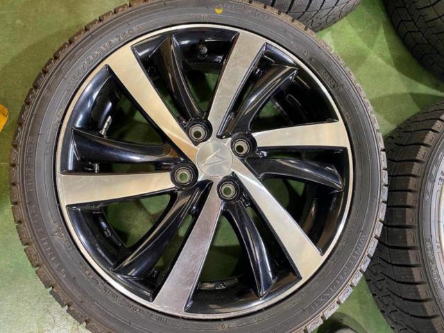 2F ダイハツ キャストスポーツ純正(ENKEI製) + DUNLOP WINTERMAXX03 WM03 165/50R16 ★ミゾたっぷり!2023年製 LA400kコペン/ムーヴなども