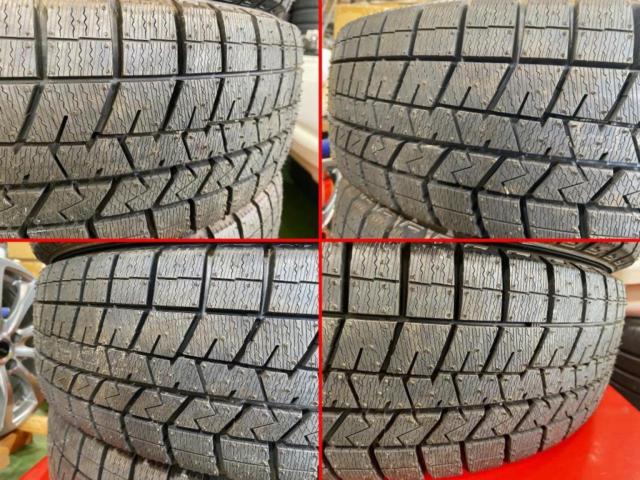 2F ダイハツ キャストスポーツ純正(ENKEI製) + DUNLOP WINTERMAXX03 WM03 165/50R16 ★ミゾたっぷり!2023年製 LA400kコペン/ムーヴなども