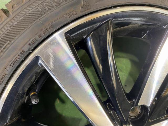 2F ダイハツ キャストスポーツ純正(ENKEI製) + DUNLOP WINTERMAXX03 WM03 165/50R16 ★ミゾたっぷり!2023年製 LA400kコペン/ムーヴなども