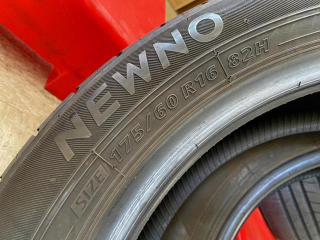 BRIDGESTONE(ブリヂストン) NEWNO 175/60R16 82H 4本 2024/2025年製 ミゾたっぷり