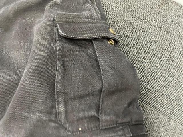 【ROUGH&ROAD】ライドカーゴストレッチコットンパンツ
