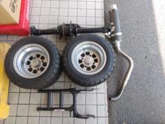 【その他】カブ50 トライクキット+マフラー