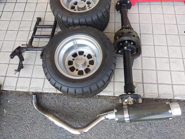 【その他】カブ50 トライクキット+マフラー