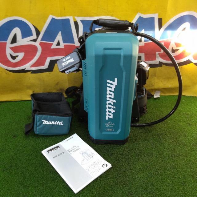 【WG】makita 充電式草刈機+ポータブル電源ユニット PDC01+MUR201C