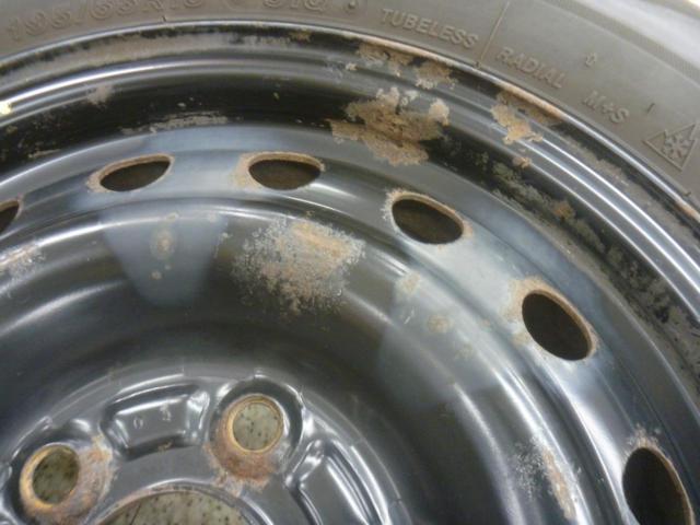 3【ホンダ純正】 ステップワゴンRK1純正スチールホイール+【BRIDGESTONE】BLIZZAK VRX2