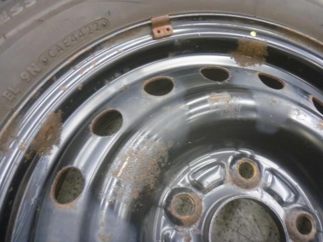 3【ホンダ純正】 ステップワゴンRK1純正スチールホイール+【BRIDGESTONE】BLIZZAK VRX2