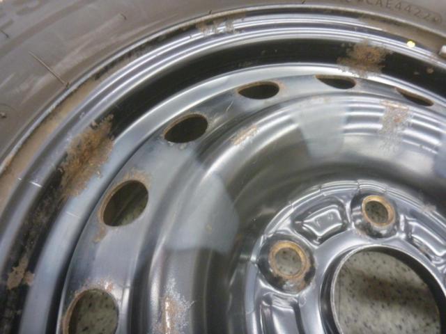 3【ホンダ純正】 ステップワゴンRK1純正スチールホイール+【BRIDGESTONE】BLIZZAK VRX2