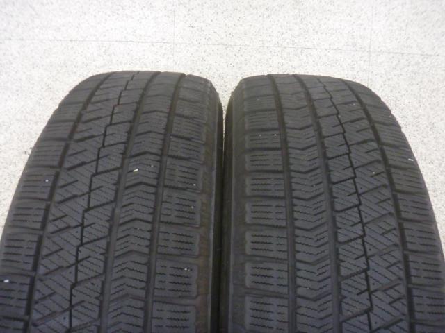 3【ホンダ純正】 ステップワゴンRK1純正スチールホイール+【BRIDGESTONE】BLIZZAK VRX2